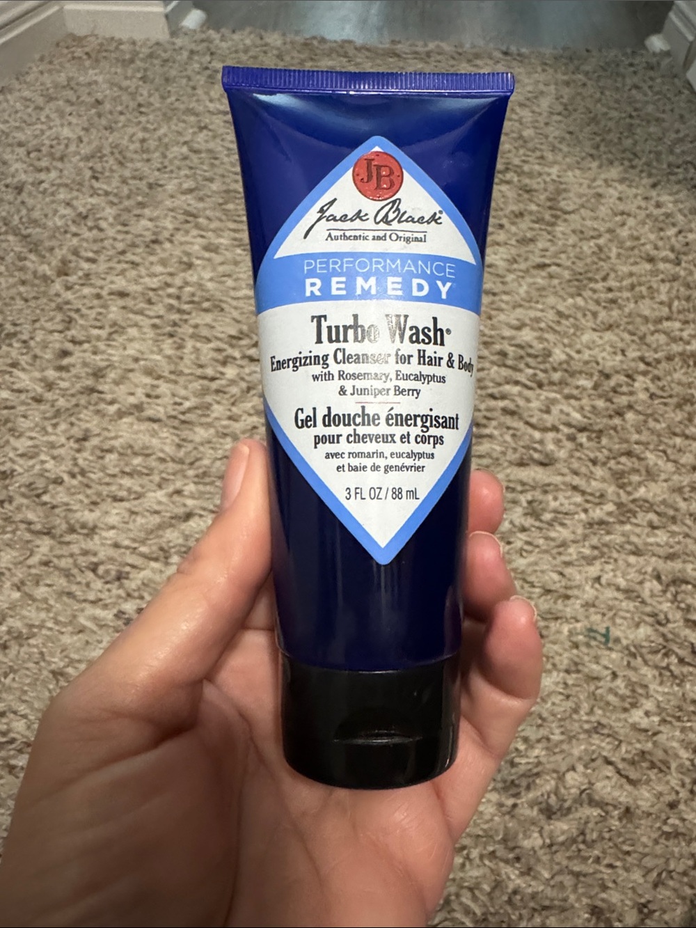 Jack Black Turbo Wash Energizing Cleanser - Blue